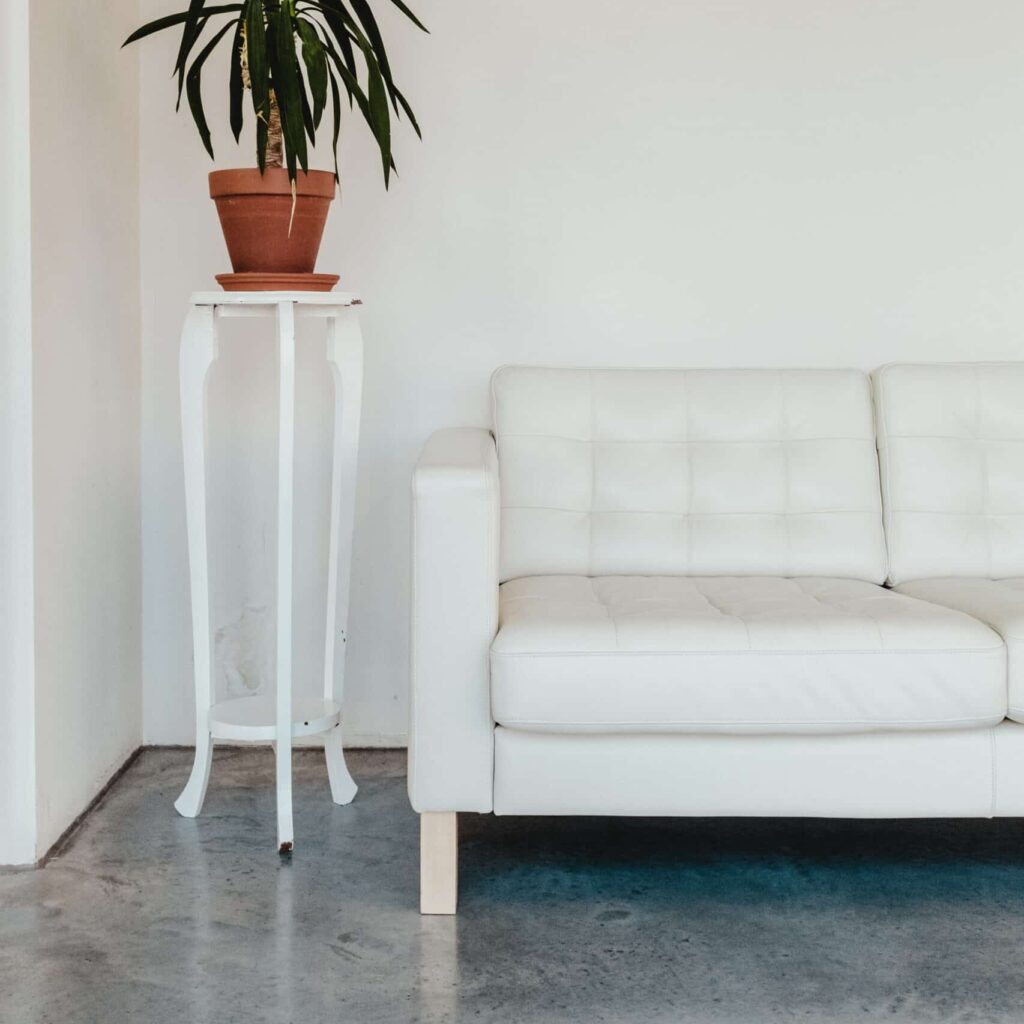 Polished concrete flooring example